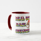 本当の女の競争のグレイハウンド2 マグカップ (正面左)