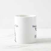 本当の女の魚のIthicusのマグ コーヒーマグカップ (中央)