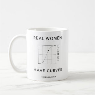 本当の女はカーブを持っています コーヒーマグカップ