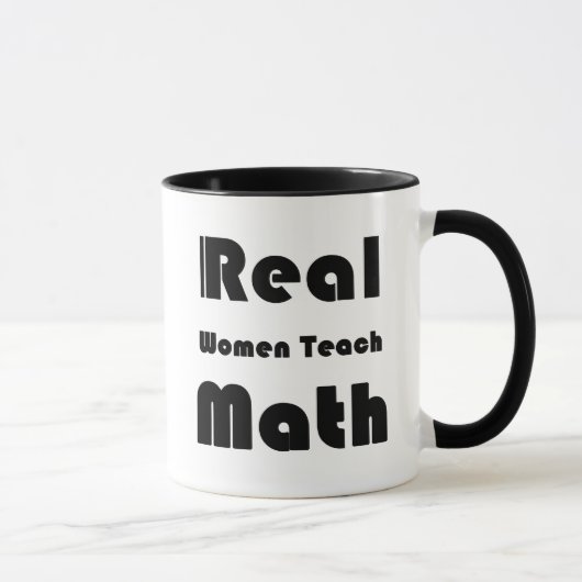 本当の女は数学を教えます マグカップ (右)
