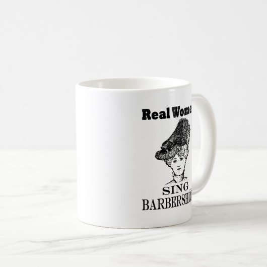 本当の女は理髪店を歌います コーヒーマグカップ (正面右)