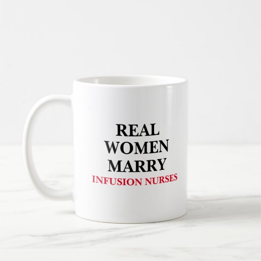本当の女性は点滴看護師と結婚する コーヒーマグカップ (左)