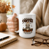本当の怖さを Coffee First Haunt Later スケルトン コーヒーマグカップ