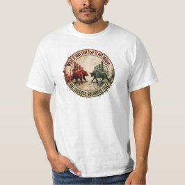 本当の恐怖が成功であるなら?ブルベアトレーダー Tシャツ