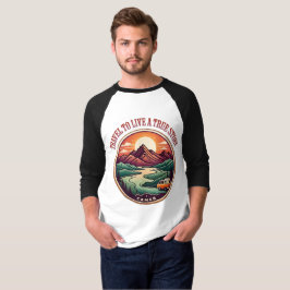 本当の旅のストーリーTシャツ - 偽りの旅にさようなら Tシャツ