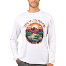 本当の旅の話Tシャツ - 偽りの旅にさようなら