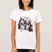 本当の犯罪と寒さ Tシャツ (正面)