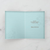 本当の男の誕生日カード カード (内部)