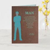 本当の男の誕生日カード カード (黄色い花)