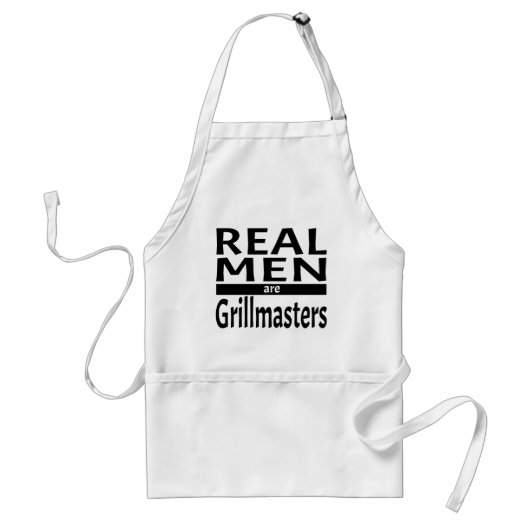 本当の男はグリルマスター BBQステーキグリル スタンダードエプロン (正面)