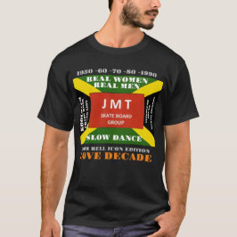 本当の男はスローダンス 基本のダークTシャツ Tシャツ