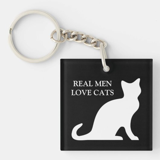 本当の男は猫が好き キーチェーン (正面)