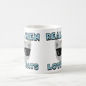 本当の男は猫が好き コーヒーマグカップ (中央)