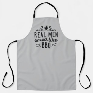 本当の男はBBQのにおいがする エプロン