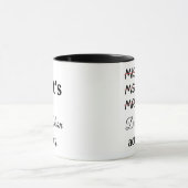 本当の称号は Miss Ms Mrs Dr マグカップ (中央)
