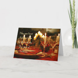 本当の精神のクリスマス シーズンカード