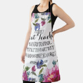 本当の素晴らし先生感謝のギフト エプロン (インサイチュ)