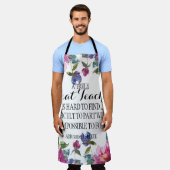 本当の素晴らし先生感謝のギフト エプロン (着用した状態)