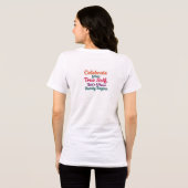 本当の自分をお祝いするステッカー トライブレンドTシャツ (裏面全面)