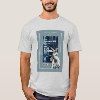 本当の自分を思い出そう オーセンティックな引用Tシャツ Tシャツ