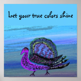 本当の色を輝かせなさい ポスター