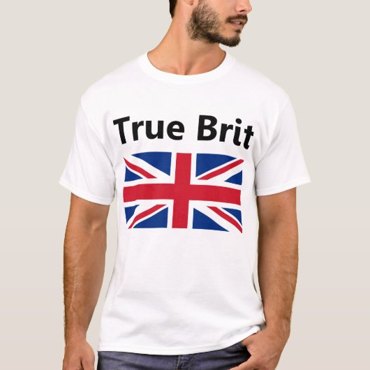 本当の英国人 Tシャツ (正面)