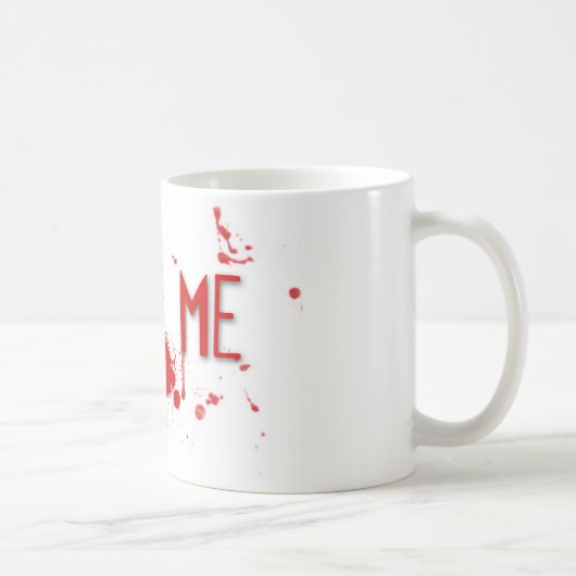 本当の血は"かみます私を" コーヒーマグカップ (右)