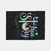 本当の話 クリスマス 聖誕 生まれたばかりのイエス キリスト教 フリースブランケット (正面(横))