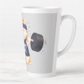 本当の闘い カフェラテマグ (右)