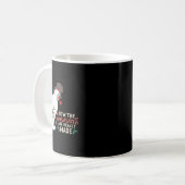 本当の雪の結晶の作り方 クリスマスパジャマ コーヒーマグカップ (正面左)