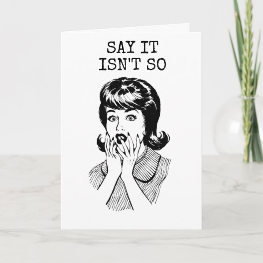 本当の50誕生日は？」 ***TWIN*** カード (正面)