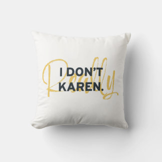 本当はKarenじゃない Karen ミーム クッション