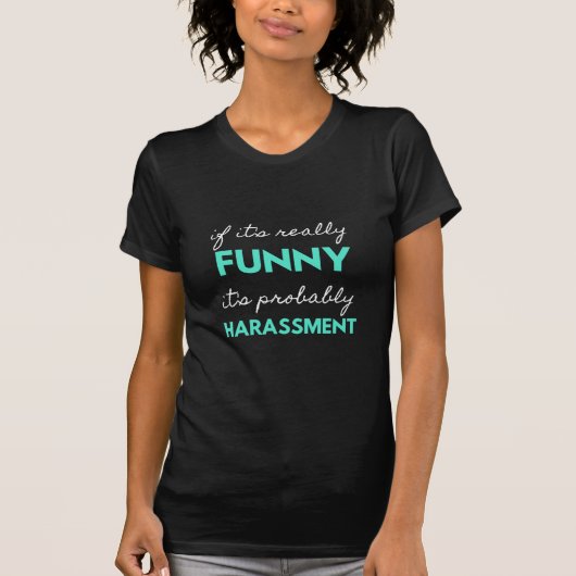本当もしに嫌がらせおもしろいなのかもしれない Tシャツ (正面)