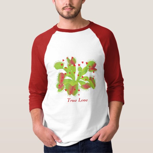 本当愛ハエトリグサ Tシャツ (正面)
