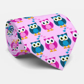 本当愛-フクロウの漫画のタイ ネクタイ (ロール)