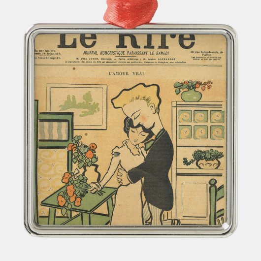 本当愛 メタルオーナメント (正面)