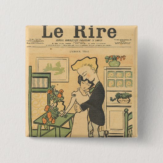 本当愛 缶バッジ (正面)