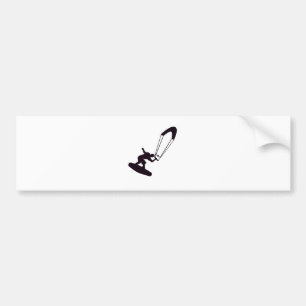 本当Kiteboarding バンパーステッカー