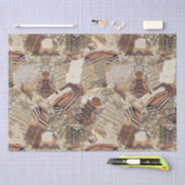 本愛好家と作家の中抱き枕 薄葉紙 (クラフト)