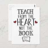 本教えの先生ではなくハートから ポストカード (正面/裏面)