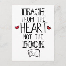 本教えの先生ではなくハートから ポストカード