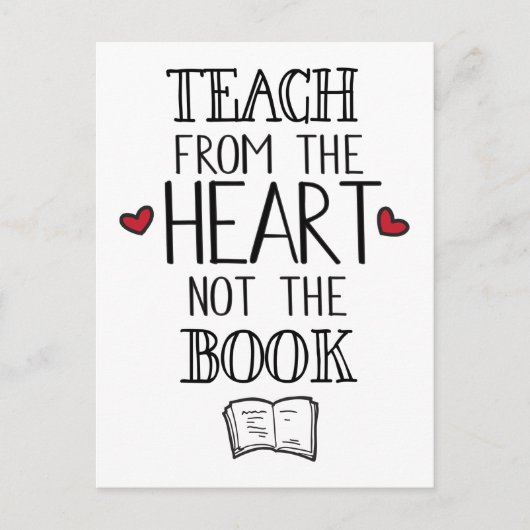 本教えの先生ではなくハートから ポストカード (正面)
