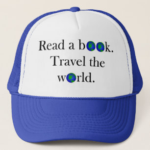 本旅行に世界を読んで下さい キャップ