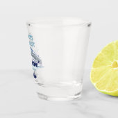 本日の予報 クルーズと飲酒のショットグラス ショットグラス (右)