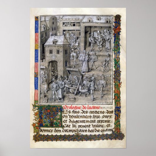 本書のフィリップ・ル・ボンへの発表 ポスター (正面)