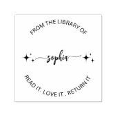 本書の書庫から出てくる本はNmに属カスタムしている セルフインキングスタンプ (デザイン)