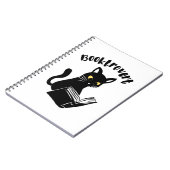 本書付き本通り猫 ノートブック (左側)