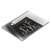 本書作家宣言の白黒 ノートブック (左側)