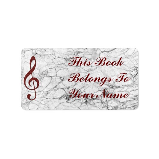 本書 – 差出人住所ラベル ラベル (正面)