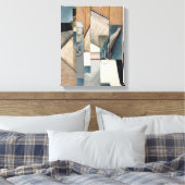 本書、1913年 キャンバスプリント (インサイチュ (寝室))